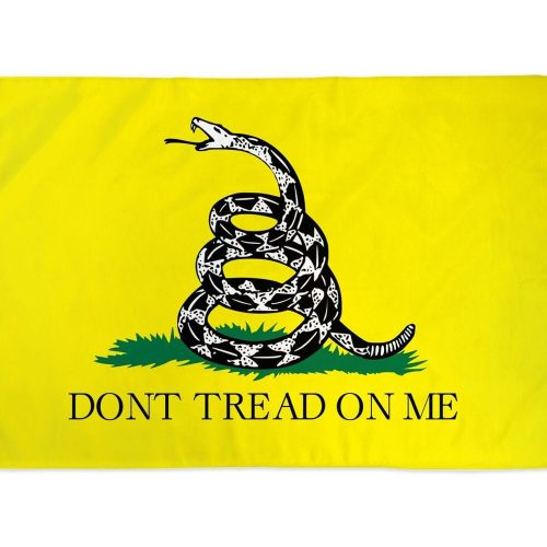 Don't Tread On Me Gadsden Flag 3x5ft (WH3) (AM25)